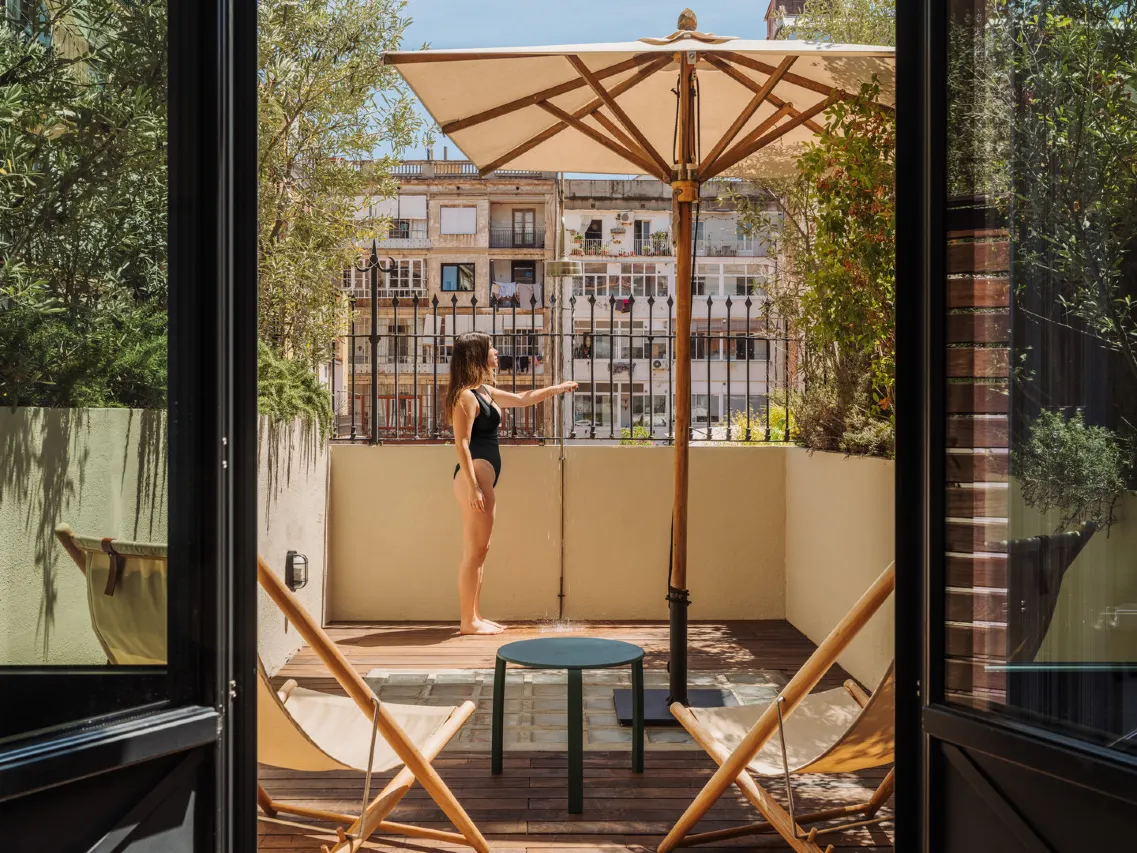 Courtyard Large Room with Terrace — Trip.com listing photograph